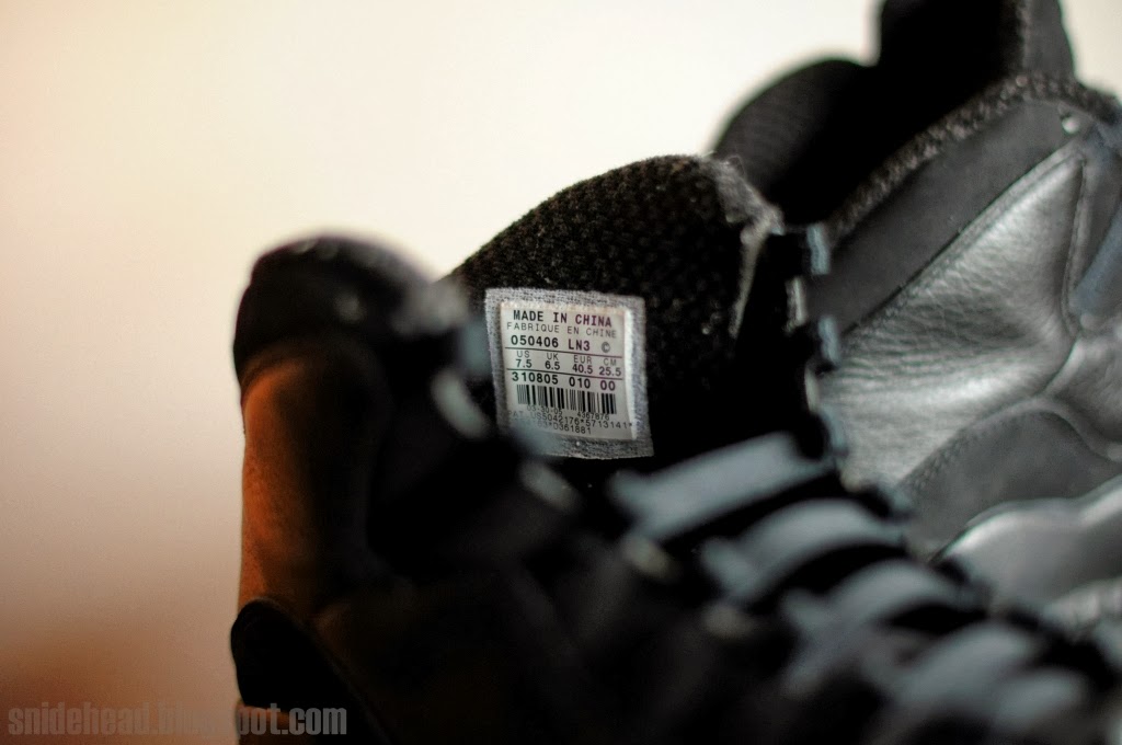 SOLD | 2005 AIR JORDAN 10 RETRO black/white us 7.5