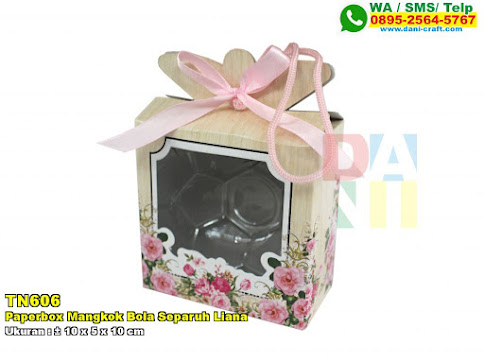 Paperbox Mangkok Bola Separuh Liana Paperbox Mangkok Bola Separuh Liana