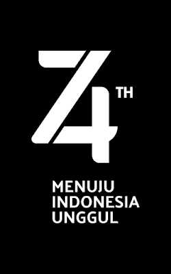 logo Resmi HUT Kemerdekaan RI ke 74 thn 2019 png