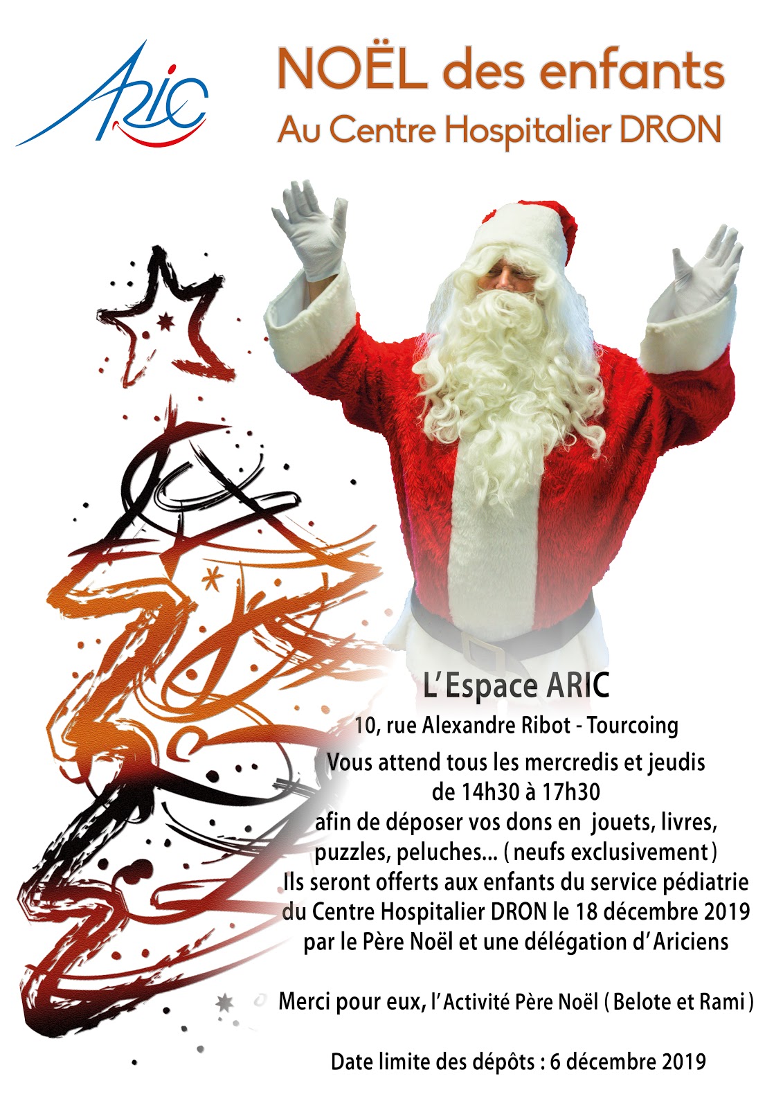 Des Nouvelles de l' ARIC Tourcoing -suite-: Noel des Enfants