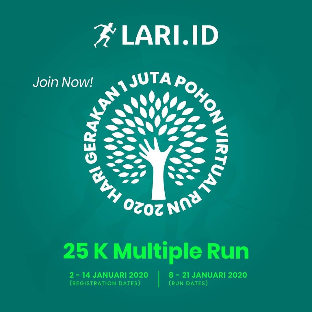 Hari Gerakan 1 Juta Pohon - Virtual Run • 2020