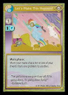 My Little Pony Let's Make This Happen! GenCon CCG Card