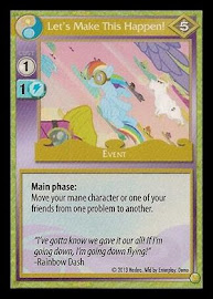 My Little Pony Let's Make This Happen! GenCon CCG Card