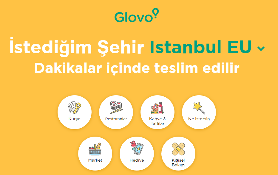 GLOVO İndirim Kodu Ücretsiz Kahve, Yemek ve Alışveriş Blog Kuzusu