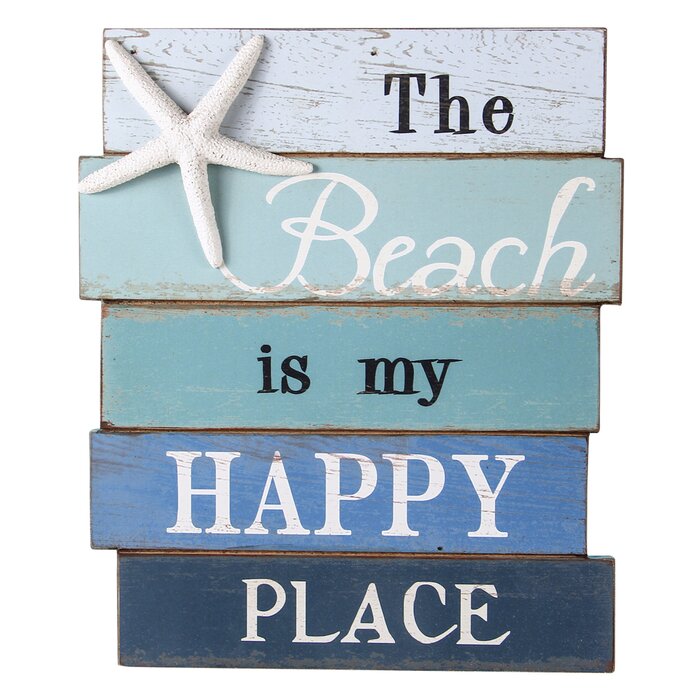 25+ Beach Signs and Sayings Wood Plaques