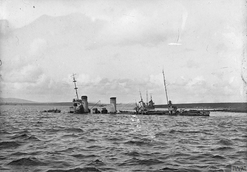 Scuttling at Scapa Flow