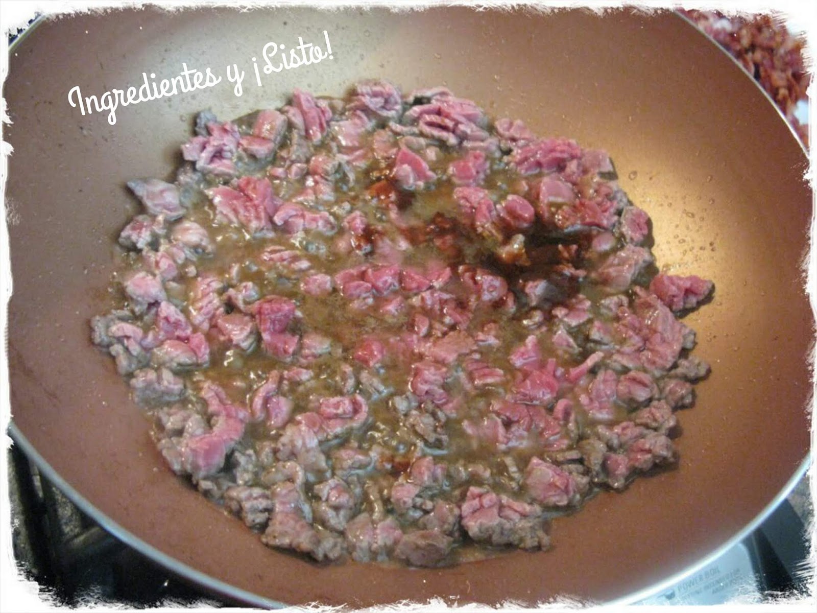 Ingredientes y ¡Listo!: Discada de Res Picada y Tocino