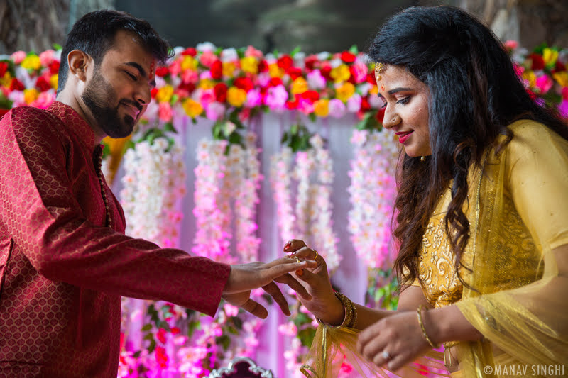 Deepanshu + Rashi = Ring Ceromony - Jaipur.