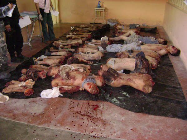 This massacre was attributed to an internal war of the Sinaloa Cartel