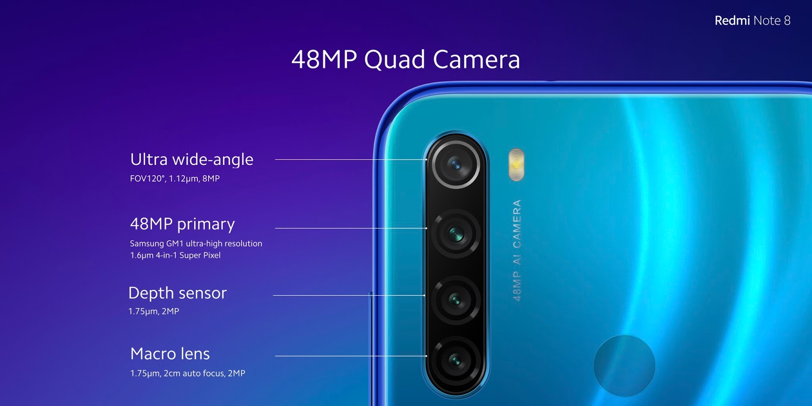 Redmi Note 8 Pro Ai Quad Camera