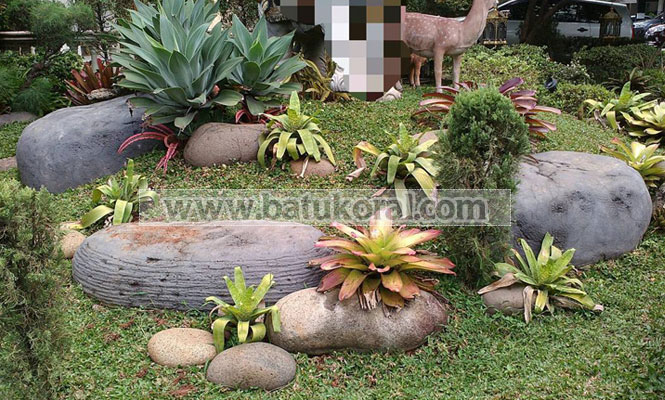 Jual Batu  Kali  Taman  Minimalis  Cantik JUAL BATU  ALAM MURAH TANGERANG DAN JAKARTA BATUKORAL COM