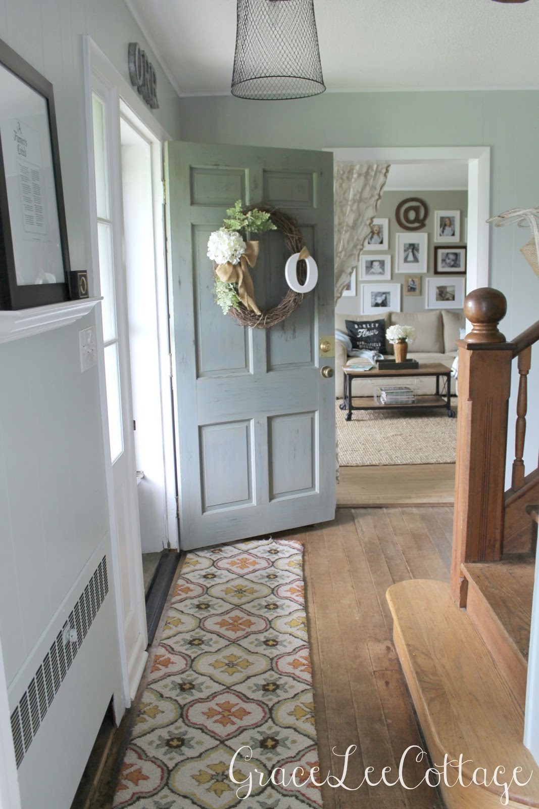 Grace Lee Cottage Painted Distressed Front Door A Tutorial