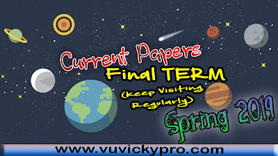 CS301 Current Paper Final Spring 2019