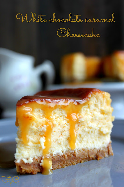 Cheesecake the chocolate blanco y caramelo