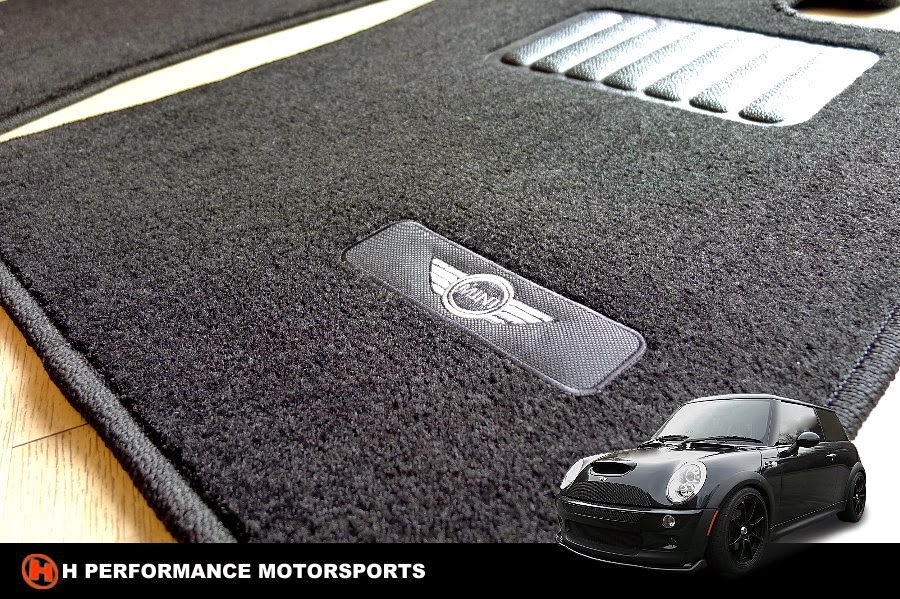 Premium Car Floor Mat: Mini Cooper S Car Floor Mat ROLET BLACK