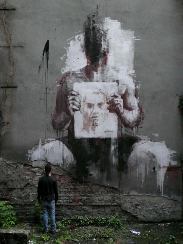 Классика на стенах. Borondo 6