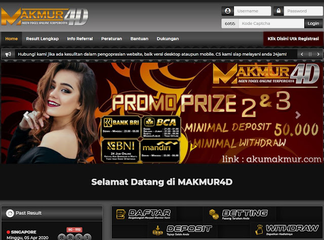 MAKMUR4D AGEN TOGEL TERBAIK DI TAHUN 20202021 DENGAN