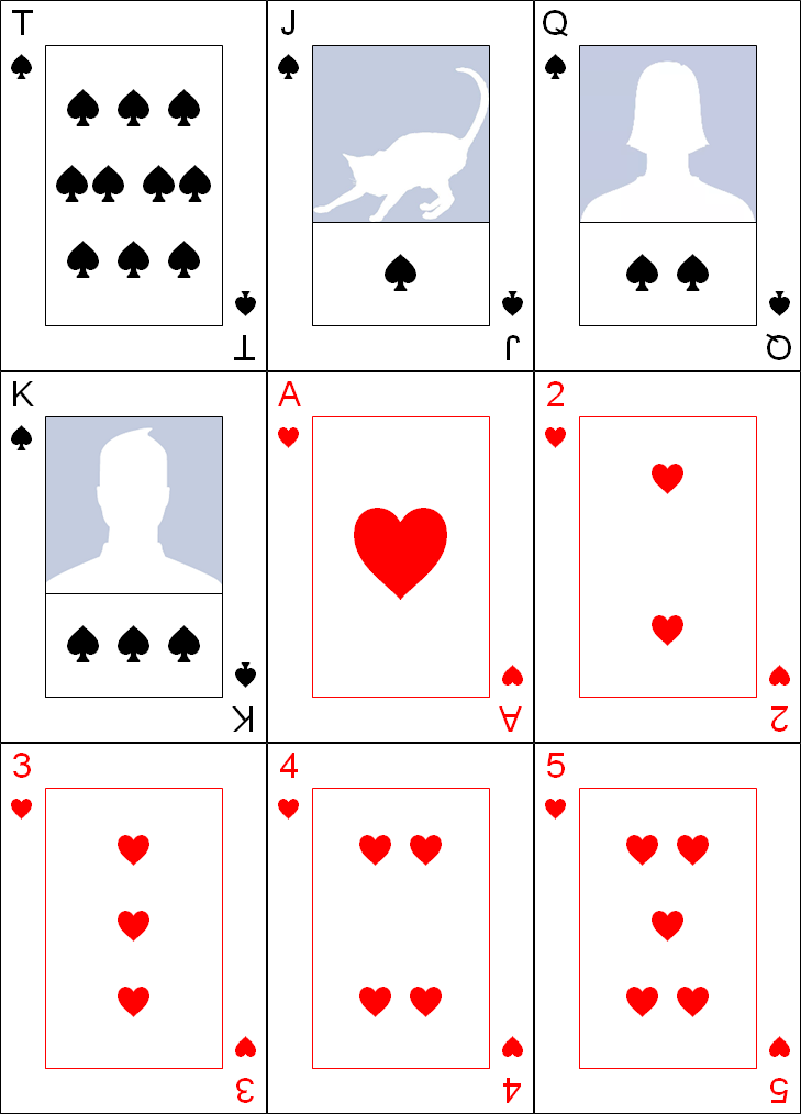 juegos cartas baraja francesa