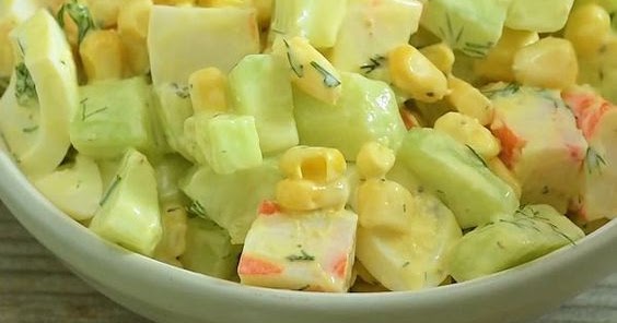 Imitation Crab Salad - Delicious Vegan Keto Recipes For Breakfast