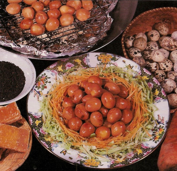 How to Make Chinese Smoked Quails’ Eggs Asian Cooking Recipe Cuisine