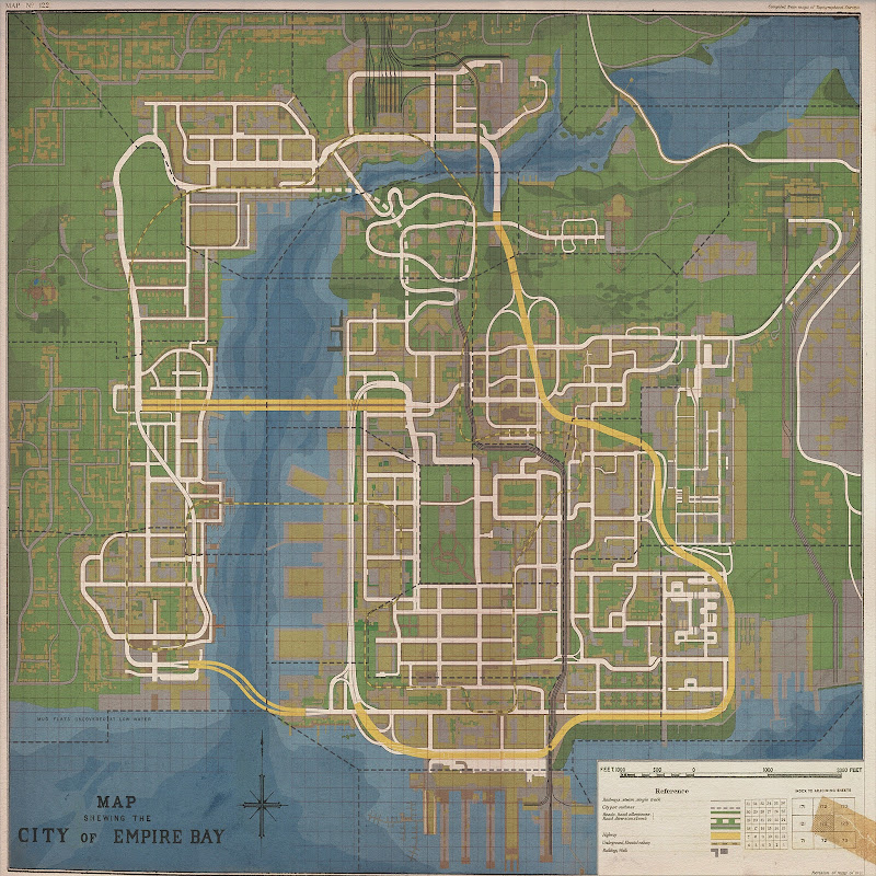 Mafia II Map