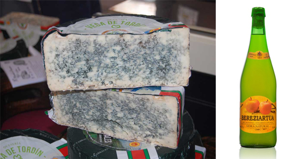 queso cabrales y sidra