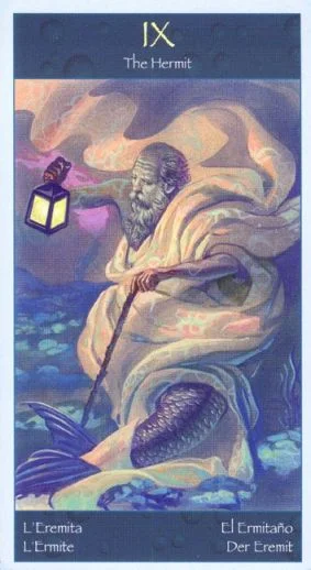The Hermit - Tarot of Mermaids
