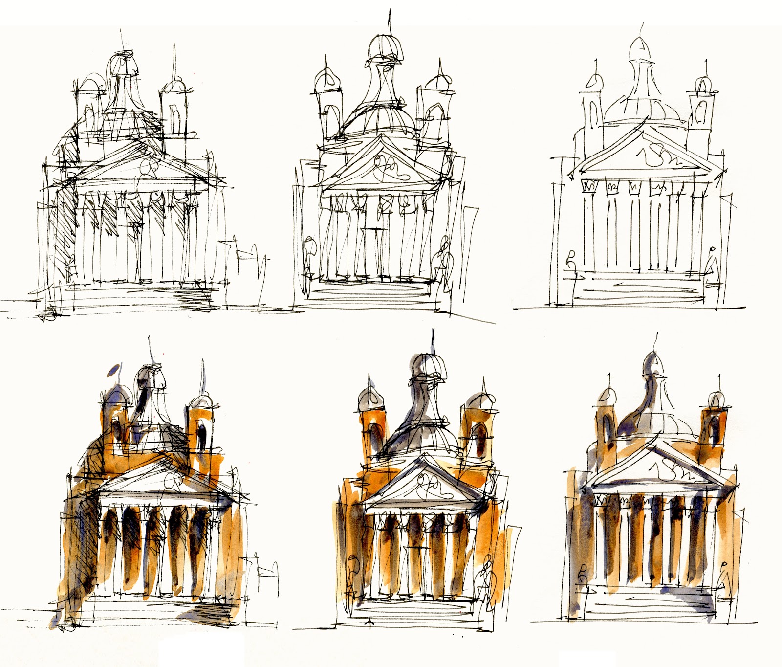 Sketching Architecture More Loose Lines