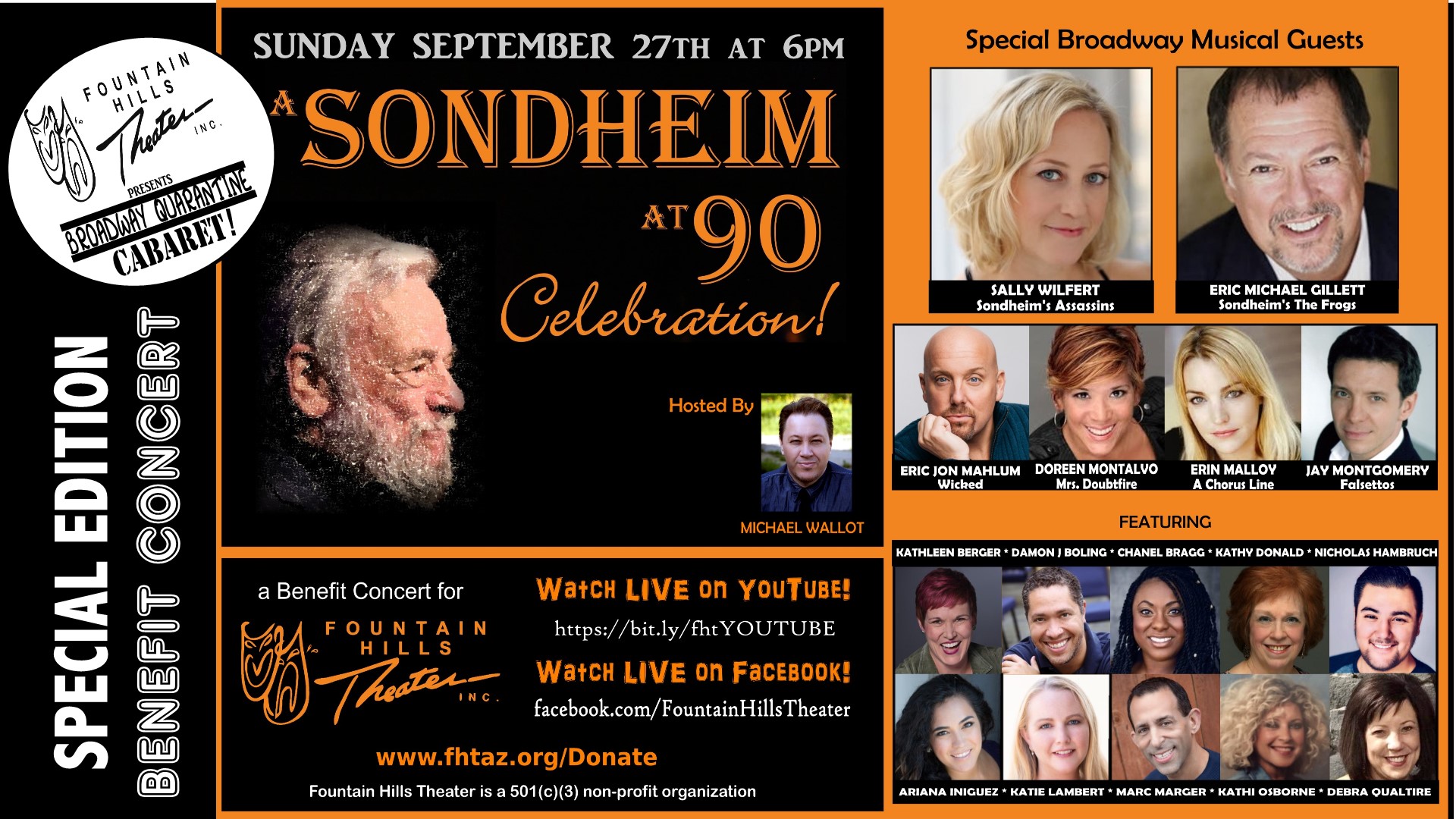 PHX Stages: Fountain Hills Theater presents a Special fundraising