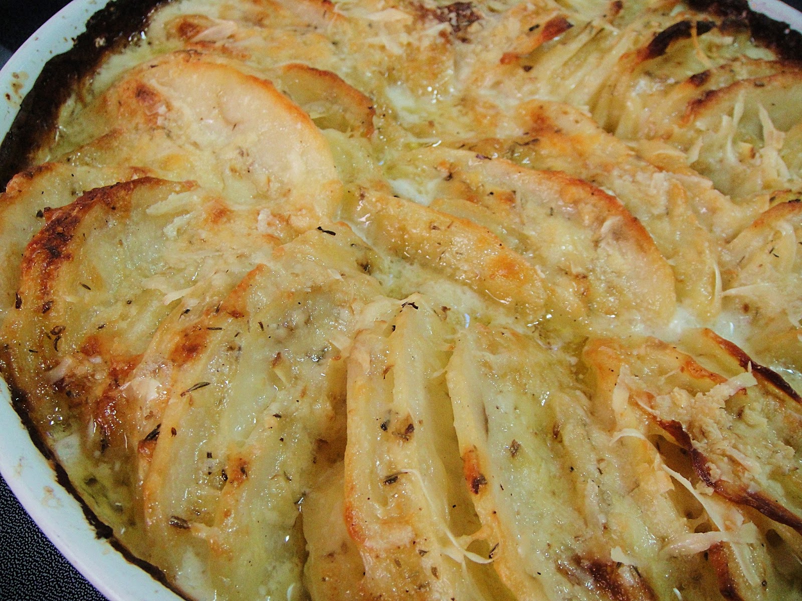Maryam's Culinary Wonders 922. Hasselback Potato Casserole