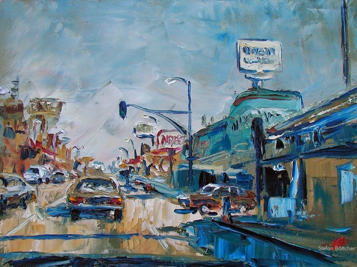 Пост-импрессионистическое искусство. Stefan Bottcher