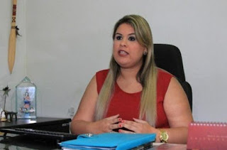 Juiz arquiva ação contra Mellina Freitas por falta do endereço da ex-prefeita