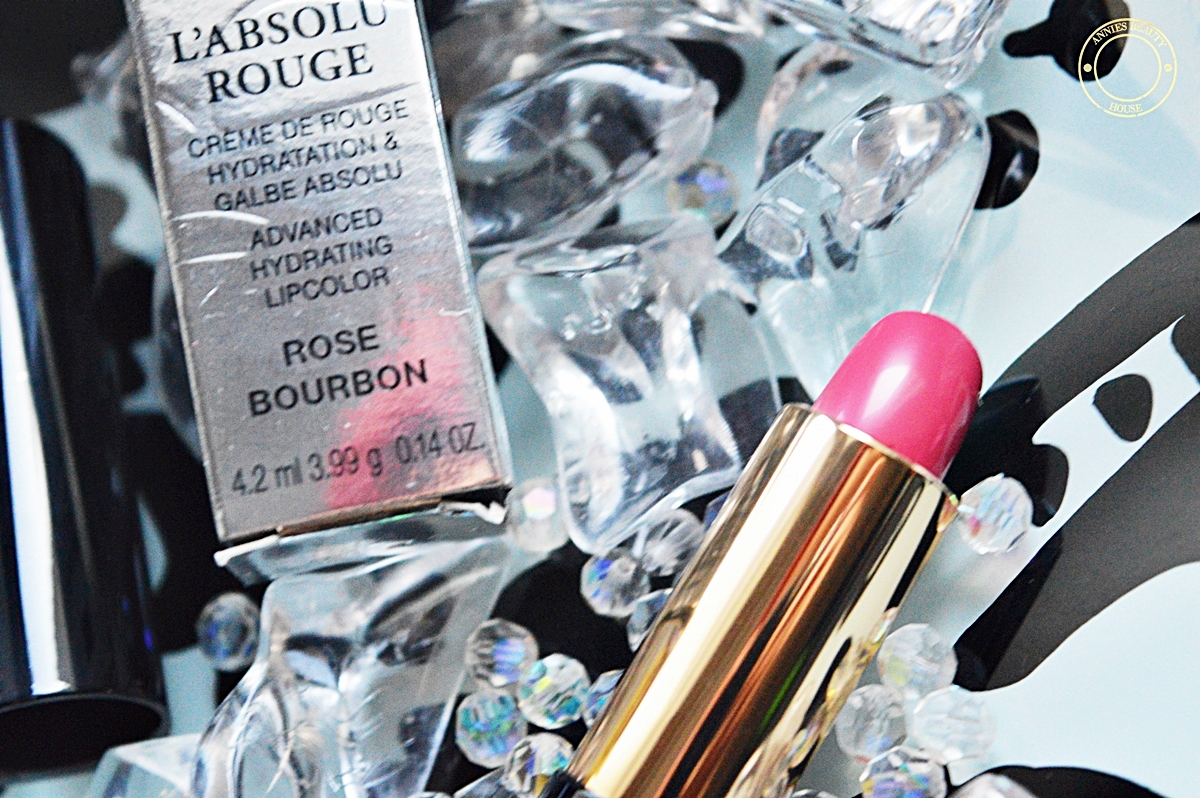 LANCÔME L'Absolu Rouge Rose Bourbon 257 - open lipstick