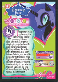 My Little Pony Nightmare Moon Series 1 Trading Card