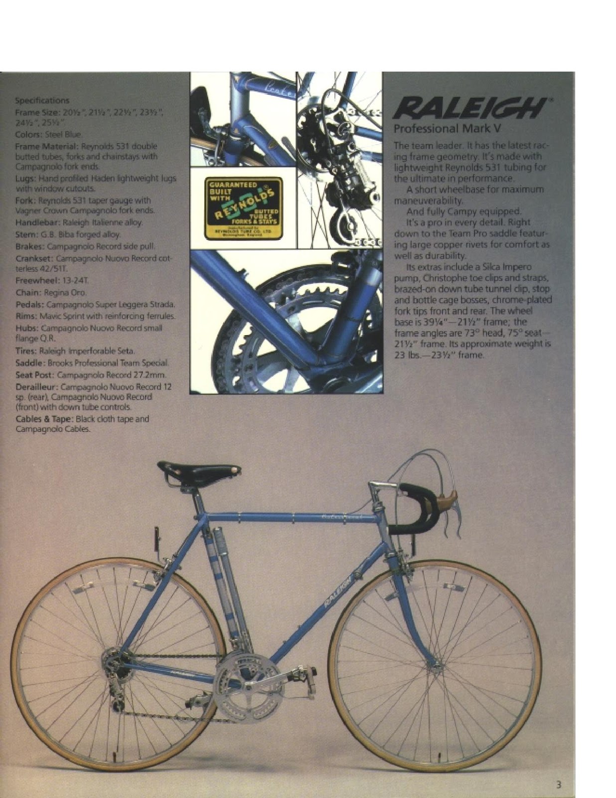 CATALOGUES RALEIGH RALEIGH 1978