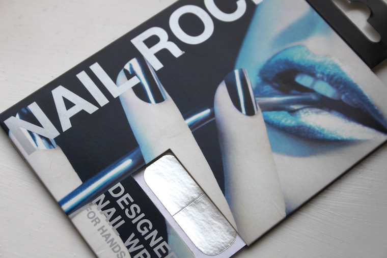 the beauty series uk beauty blog nail rock metallic silver wraps