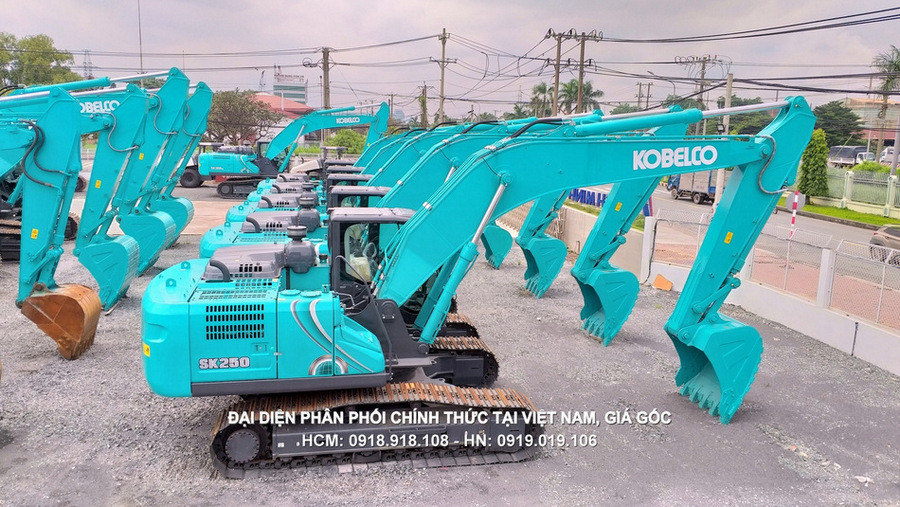 Máy Xúc đào Kobelco, Sản phẩm