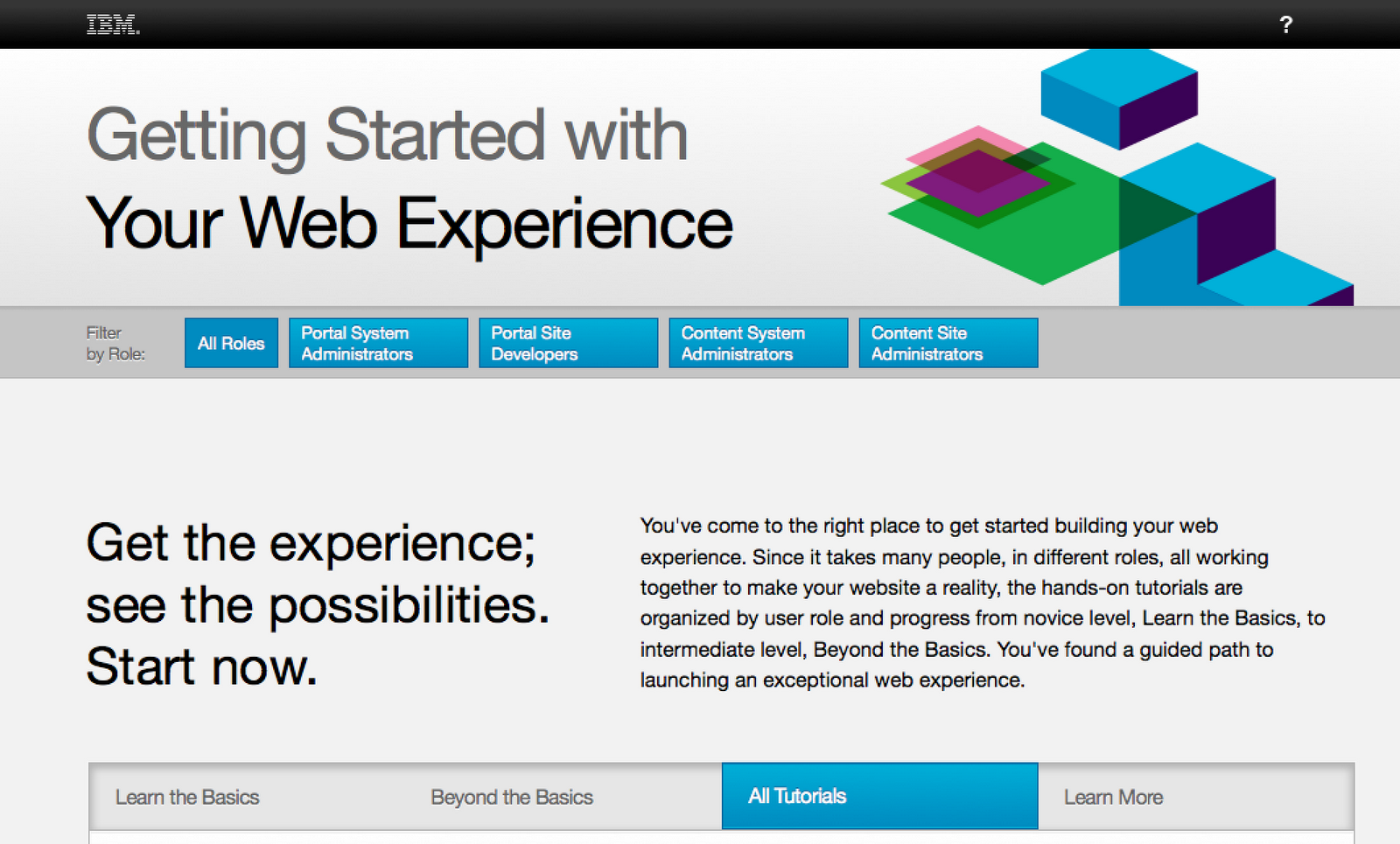 A Portal to a Portal: Getting Started with Your Web Experience