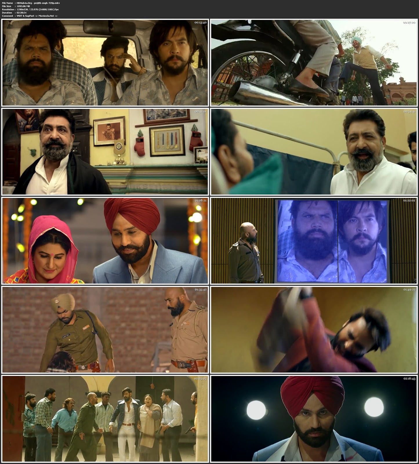 Punjab Singh 2018 Punjabi Movie 480p HDRip 400Mb Download