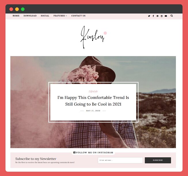 Kinsley Blogger Template is an elegant and beautiful looking Blogspot theme with a stylish design that helps you create excellent blogs in a few click.