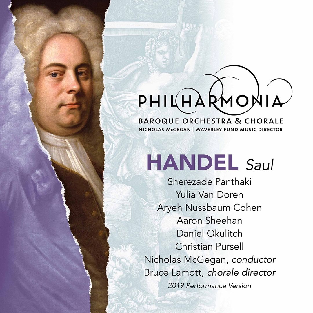 makdelart classique Handel Saul (Nicholas McGegan) (2020)