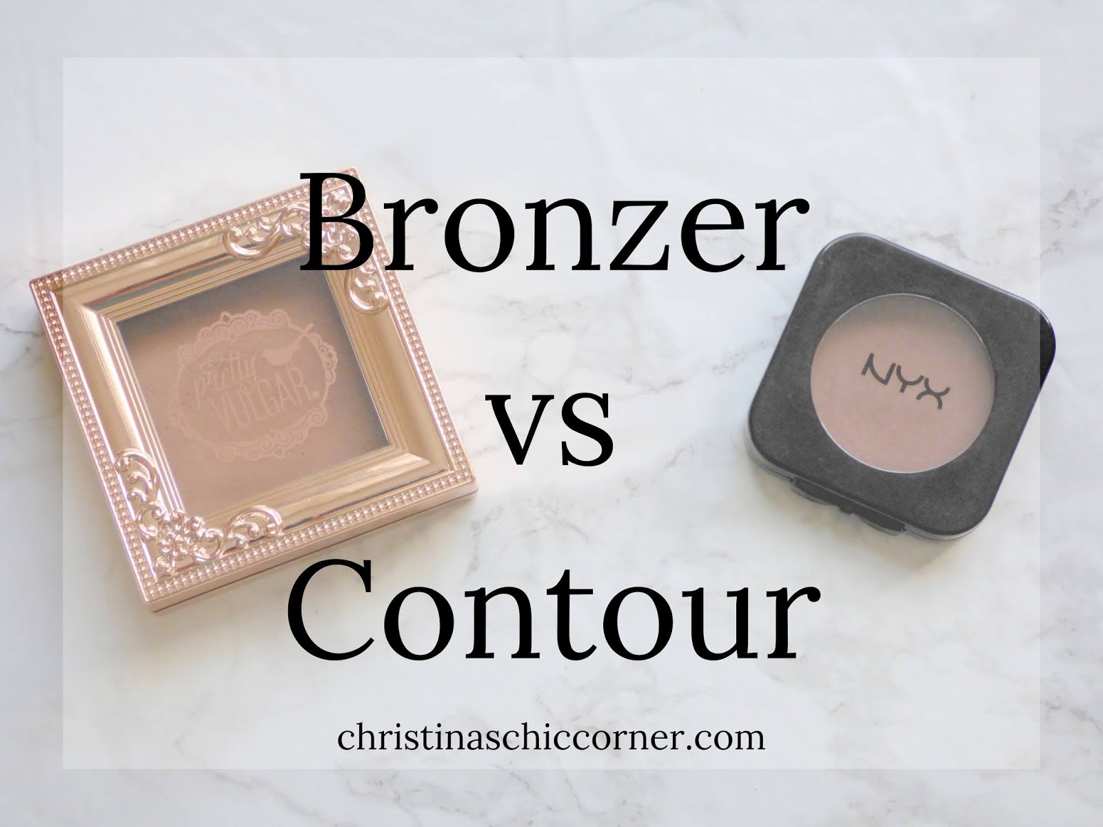 Bronzer vs Contour