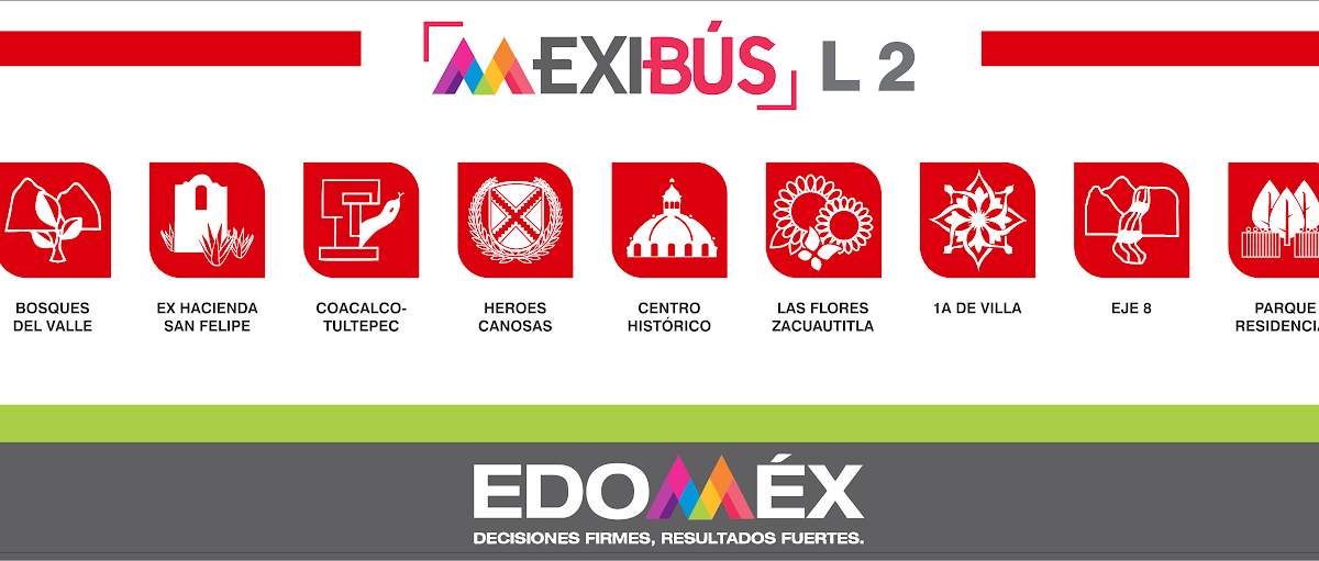 MEXIBUS El transporte mexiquense Linea 2 La Quebrada 1° de Mayo MEXIBUS El transporte mexiquense Linea 2 La Quebrada 1° de Mayo