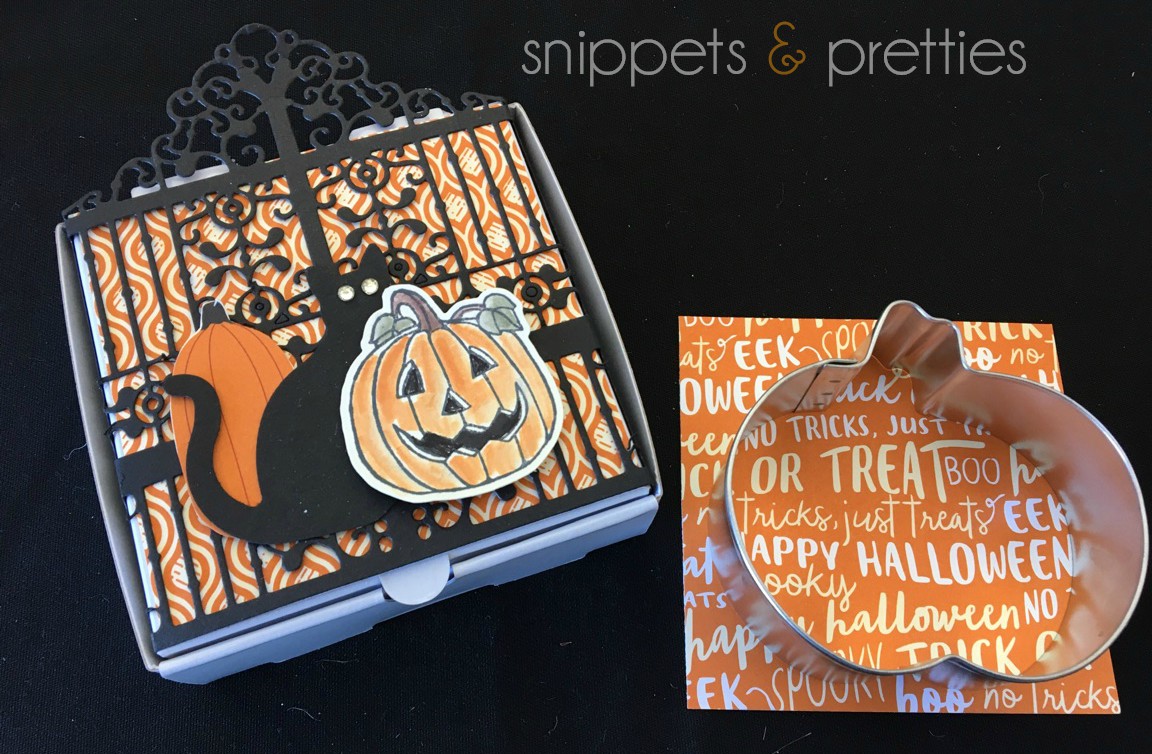Snippets and Pretties Halloween Mini Pizza Boxes