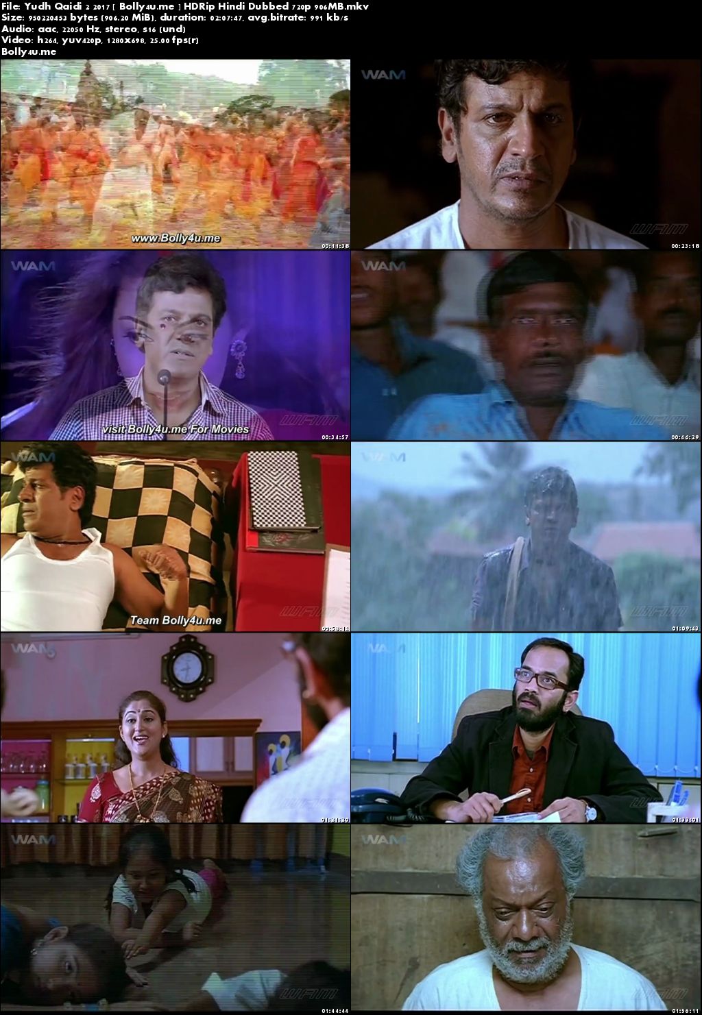 Yudh Qaidi 2 2017 HDRip 900MB Hindi Dubbed 720p Download Yudh Qaidi 2 2017 HDRip 900MB Hindi Dubbed 720p Download
