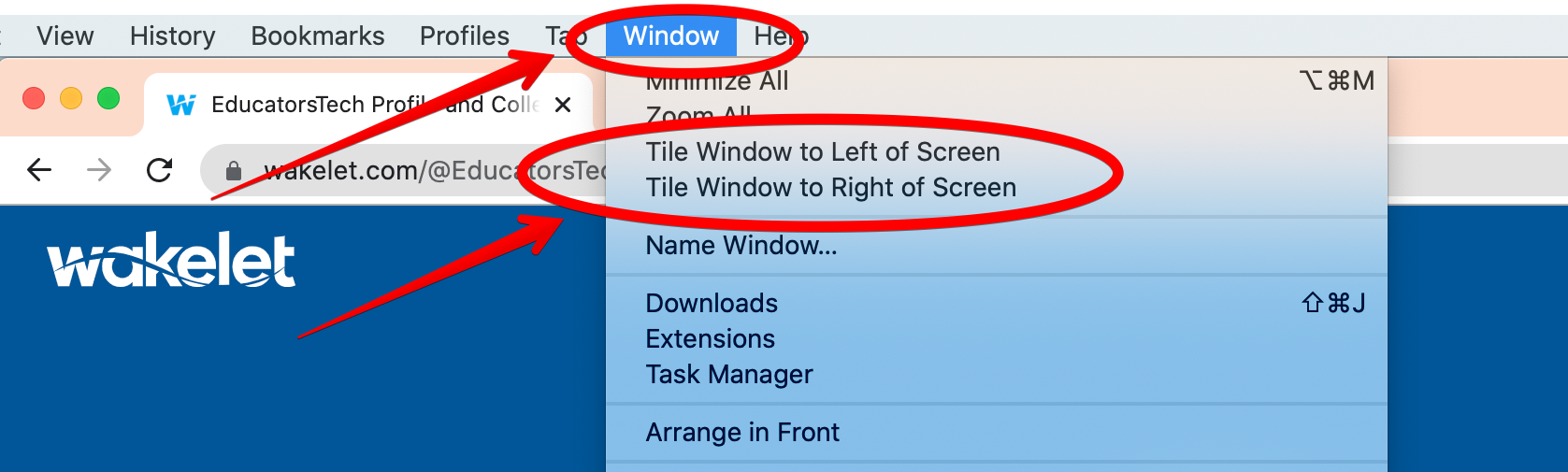 Mac tips for educators How to activate dual monitor and display two