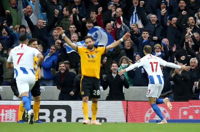 wolves-vs-brighton مشاهدة مباراة ولفرهامبتون وبرايتون بث مباشر اليوم