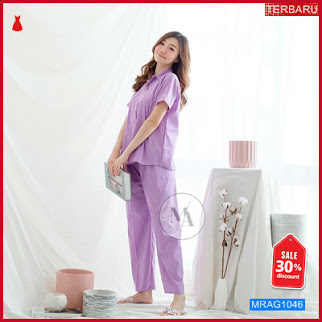 MRAG1046 SET WANITA DAILY SET RAYON POLOS HOMEY SET FIT XL PAJAMA SET RAYON PIYAMA RAYON BARU 2021