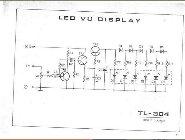 LED VU DISPLAY TL-304