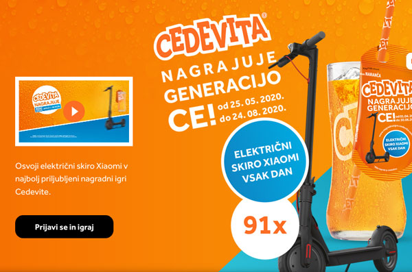 nagradna igra cedevita